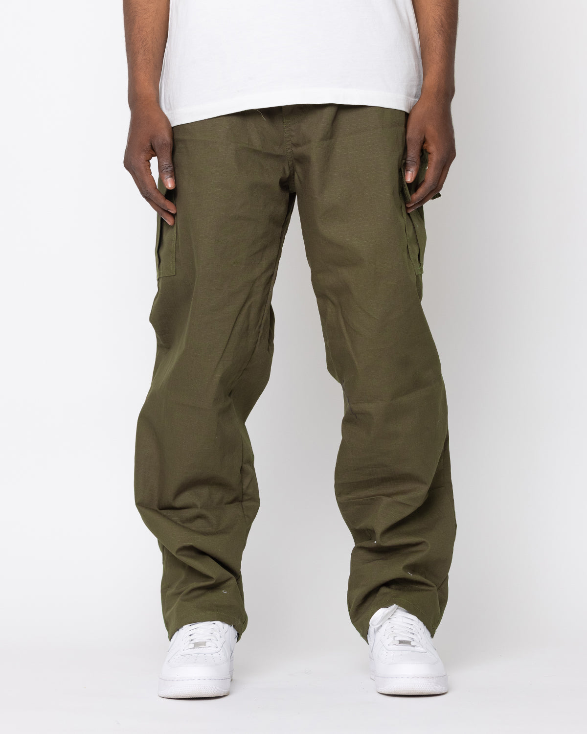 The Relaxed Baggy XL - Olive Rip-Stop Cargo