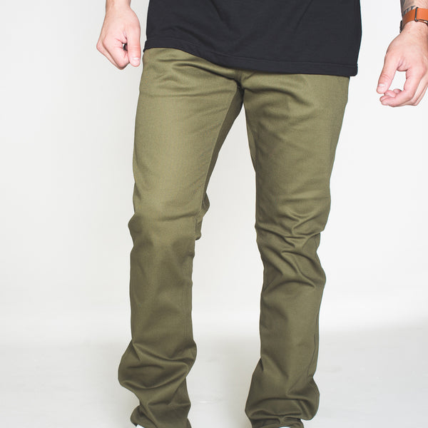 The Classic Chino -Olive